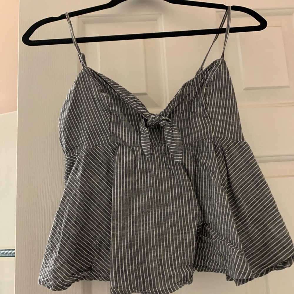Abercrombie and Fitch Peplum Tank